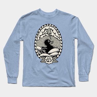 Duck in The Middle of a Thunderstorm Long Sleeve T-Shirt